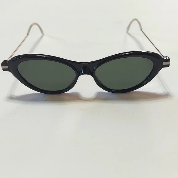 Prada Sunglasses NWOT NWOT Prada PR51TS Antique Gold Black Sunglasses | eBay main image 3